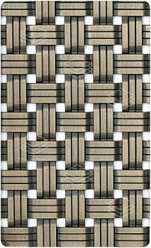 Декоративная нержавеющая сталь Mash Bronze «Тройная полоса»